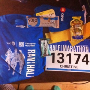 my half marathon